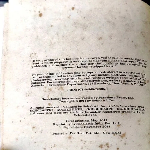 Goosebumps Hall Of Horror (pages 128)