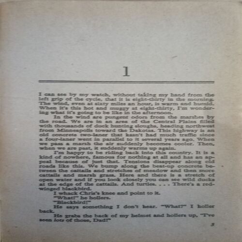 Zen and the art motorcycle maintenance (By = Robert M.Pirsig ) ,(Total pages=380 )