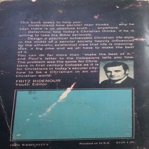 How to be christian in an unchristian world (By = Fritz Ridendur ) ,(Total pages=188 )