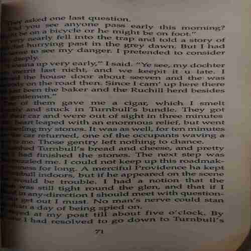 Document_39 The Thirty Nine steps ( By = John Buchan ) ( No. of Pages = 151 )
