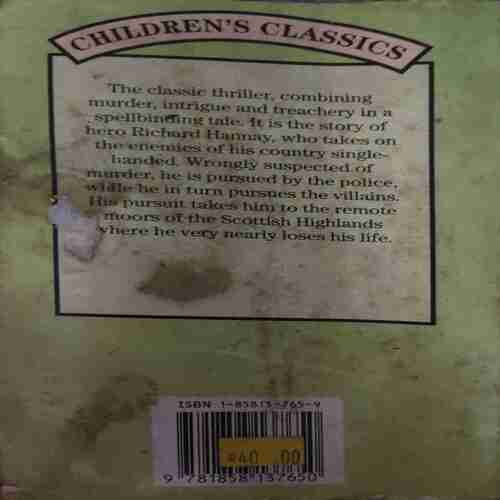 Document_40 The Thirty Nine steps ( By = John Buchan ) ( No. of Pages = 151 )