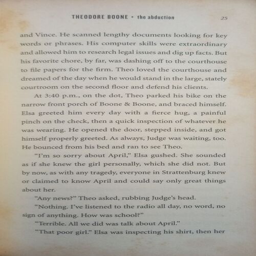 Document_47 The Abduction (By = John Grisham ) ,(Total pages=260 )