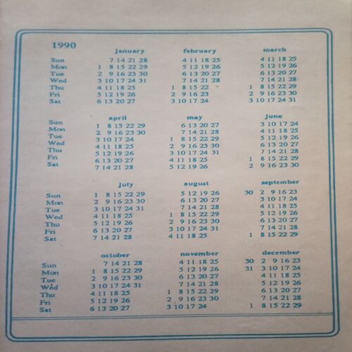 Document_64 Dairy ( 1990 )
