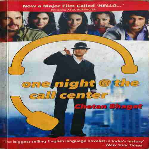 One Night @ The Call center (No. of pages = 253 ) (by = Chetan Bhagat ) One Night @ The Call center (No. of pages = 253 ) (by = Chetan Bhagat )