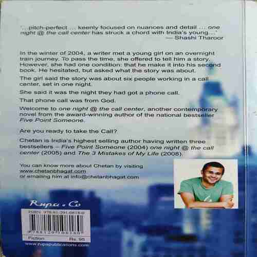 Document_86 One Night @ The Call center (No. of pages = 253 ) (by = Chetan Bhagat )