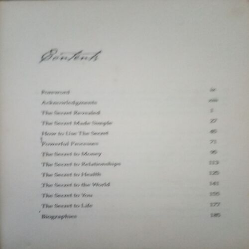 Secret (By =Rhonda Byme ) ,(Total pages=198 )small cut of last page