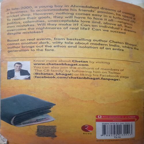 The 3 Mistake Of My Life ( By Chetan Bhagat )(Total Pages = 260 )damage