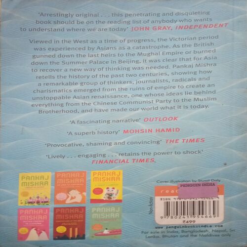 The Revolt Against The west and the remarking of Asia (By =Pankaj Mishra ) ,(Total pages=353 )