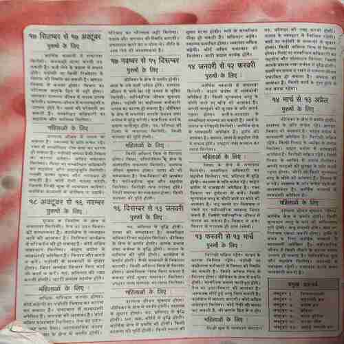 Manorma ( 1st October 1988 ) ( coverless & 1 to 18 pages are missing )