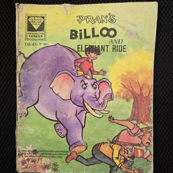 Billoo and Elephant Ride