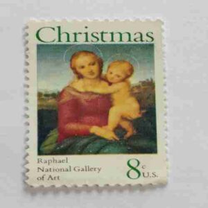 UNITED STATES POSTAGE 8 CENTS , CHRISTMAS