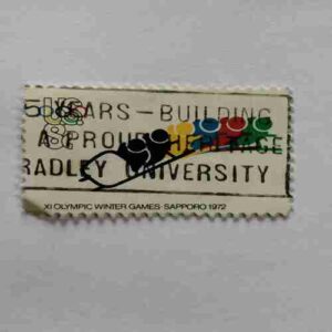 U.S POSTAGE 8C , XI OLYMPIC WINTER GAMES SAPPORO 1972