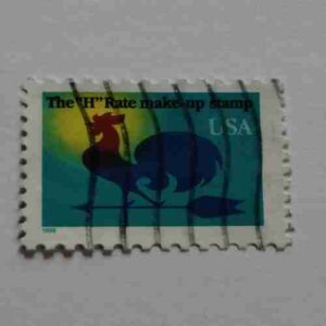 USA , THE "H" RATE MAKE-UP STAMP