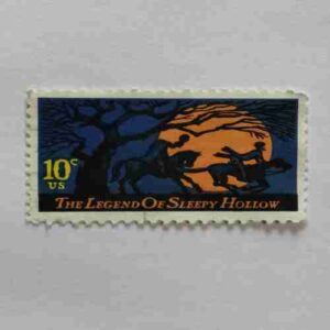 US 10c POSTAGE STAMP , THE LEGEND OF SLEERY HOLLOW