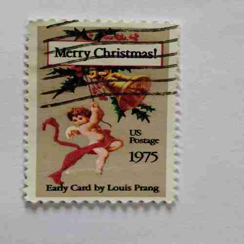 US POSTAGE 1975 MERRY CHRISTMAS