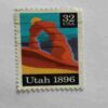 USA 32 POSTAGE STAMP , UTAH 1896