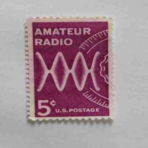 UNITED STATES POSTAGE 5CENTS , AMATEUR RADIO