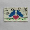 USA LOVE POSTAGE STAME 25