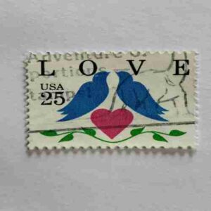 USA LOVE POSTAGE STAME 25
