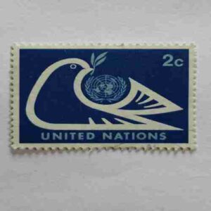Document 12_177 UNITED NATIONS 2c POSTAGE STAMP