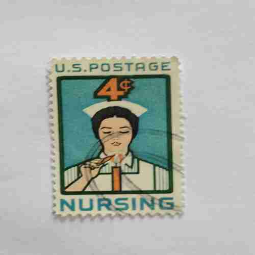 U.S.POSTAGE 4c , NURSING