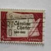 US POSTAGE 5cents , CAROLINA CHARTER STAMP