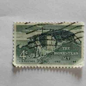 Document 12_233 U.S.POSTAGE 4c , THE HOMESTEAD ACT 1862 -1962