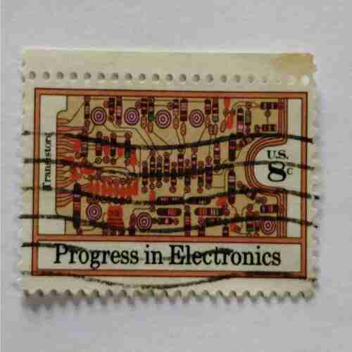 U.S POSTAGE 8c , PROGRESS IN ELECTRONICS