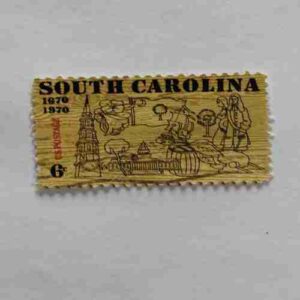 Document 12_249 U.S.POSTAGE 6C , SOUTH CAROLINA 1670-1970