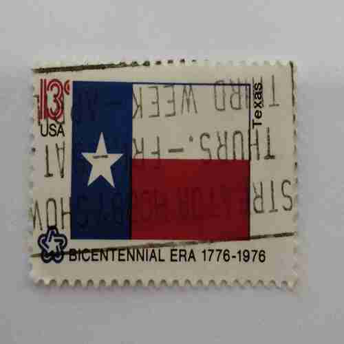 Document 12_271 USA 13c POSTAGE STAMP , BICENTENNIAL ERA 1776-1976