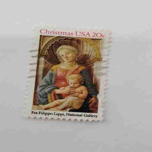 CHRISTMAS USA 20c POSTAGE STAMPE