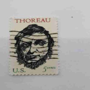 U.S. 5Cents POSTAGE , THOREAU