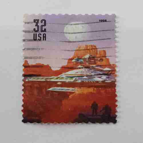 USA 32 POSTAGE STAMP , 1998
