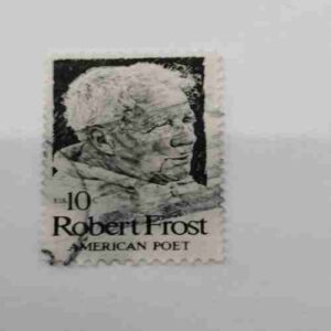 U.S 10c POSTAGE , ROBERT FROST AMERICAN POET