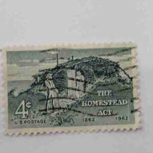 U.S POSTAGE 4c , THE HOMESTEAD ACT