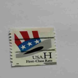 USA 'H' FIRST -CLASS RATE (POSTAGE STAMP )