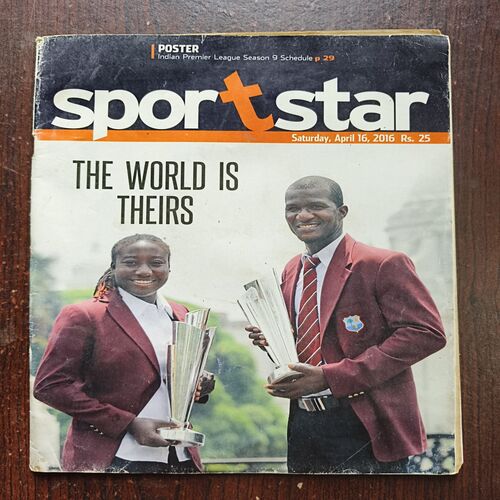 sportstar ( april 2016 )