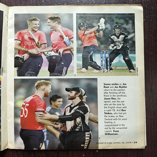 sportstar ( april 2016 )