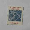USA 22c POSTAGE STAMP , LIBERTY 1886-1986