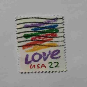 USA LOVE POSTAGE STAMP 22c