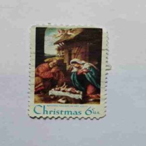 UNITED STATES POSTAGE 6CENTS , CHRISTMAS