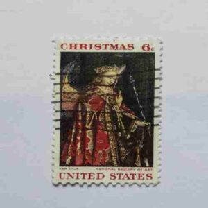 UNITED STATES POSTAGE 6CENTS , CHRISTMAS