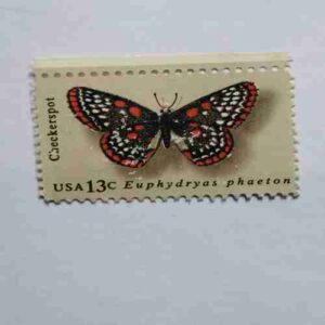 USA 13c POSTAGE STAMP , Euphydryas Phaeton