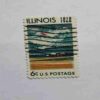 Document 14_65 UNITED STATES 62CENTS POSTAGE < ILLINOIS 1818-1968