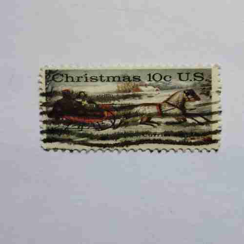 CHRISTMAS 10c U.S POSTAGE STAMP