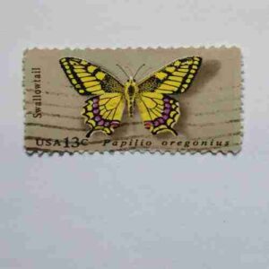 USA 13c POSTAGE STAMP , PAPILIO OREGONIUS