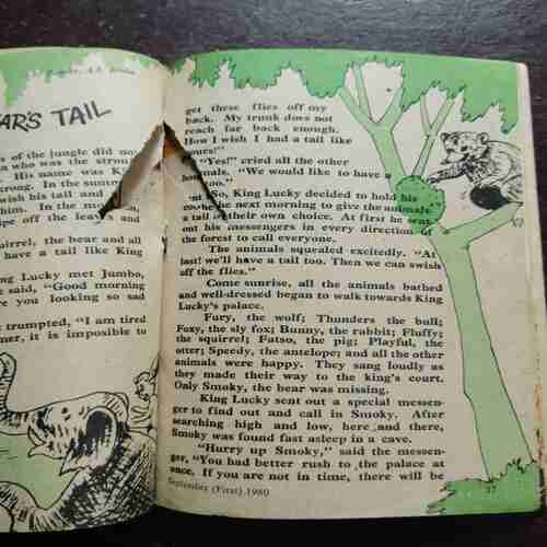 CHAMPAK (SEPTEMBER 1ST 1980) (PAGE NO. 35 TO 42 DAMAGE )