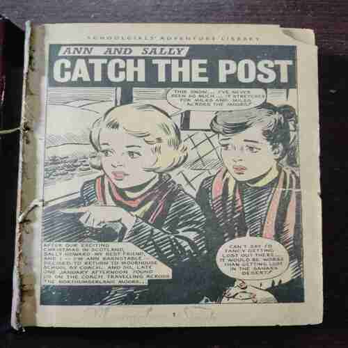 Document 16_2 Binding 6 in 1 ( Ann And Sally - Catch The Post , Adventure In Amsterdam , Moor House To Rescue , The Clinton Treasure , Drama At Moor House , Joyce And The Golden Medallion )