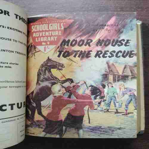 Document 16_4 Binding 6 in 1 ( Ann And Sally - Catch The Post , Adventure In Amsterdam , Moor House To Rescue , The Clinton Treasure , Drama At Moor House , Joyce And The Golden Medallion )