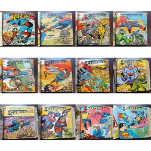 DC Superman Binding Comics 20 in 1 ( 1st Comics , Supermsn And Batman And Robin , Damade And Story Impact In Page No 1.2.3.4 , Uper Side ) ( 2an Comics , Superman And Green Arrow ) ( 3rd Comics , Superman And Microwave Man ) ( 4th Comics , Superman ) ( 5th Comics , Superman ) ( 6th Comics , Superman And Vartox ) ( 7th Comics , Superman , The Day The Earth Exploded ) ( 8th Comics , Superman ) ( 9th Comics , Superman , Father Natures Folly ) ( 10th Comics , Superman , The Kid Who Played Superman ) ( 11th Comics , Superman , Batman With Robin ) ( 12th Comics , Superman And Batman With Supergirl , Damage and Story Impact in Page No 27 to 34 ) ( 13th Comics , Superman , Batman And Robin Are Fighting A Monster , Damage and Story Impact in Page No 3 to 6 ) ( 14th Comics , Superman And Batman With Robin In Super Comics , Damage and Story Impact in Page No 27 to 34 ) ( 15th Comics , Superman And Batman With Robin In Super Comics Ma ) ( 16th Comics, Superman , The Mark Of A Citizen ) ( 17th Comics , Superman And Superbani , Damage and Story Impact in Page No 3 to 10 And 31 to 34 ) ( 18th comics , Superman And Batman With Robin , All Pages Are Damage And Story Impact In Some Pages ) ( 19th Comics , Superman And Batman With Robin , Damage and Story Impact in Page No 3 to 9 And 31 to 34 ) ( 20th Comics , Superman And Batman With Robin , Page Damage No 1 to 6 ANd Last Page )